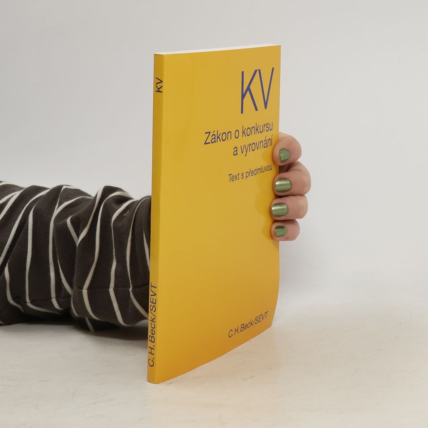 Various authors Zákon o konkursu a vyrovnání