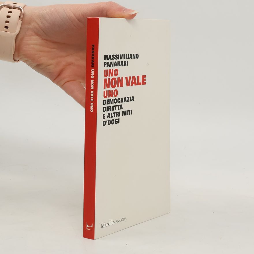 Massimiliano Panarari Uno non vale uno