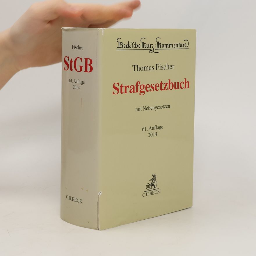 Herbert Tröndle Beck'sche Kurz-Kommentare - 10: Strafgesetzbuch