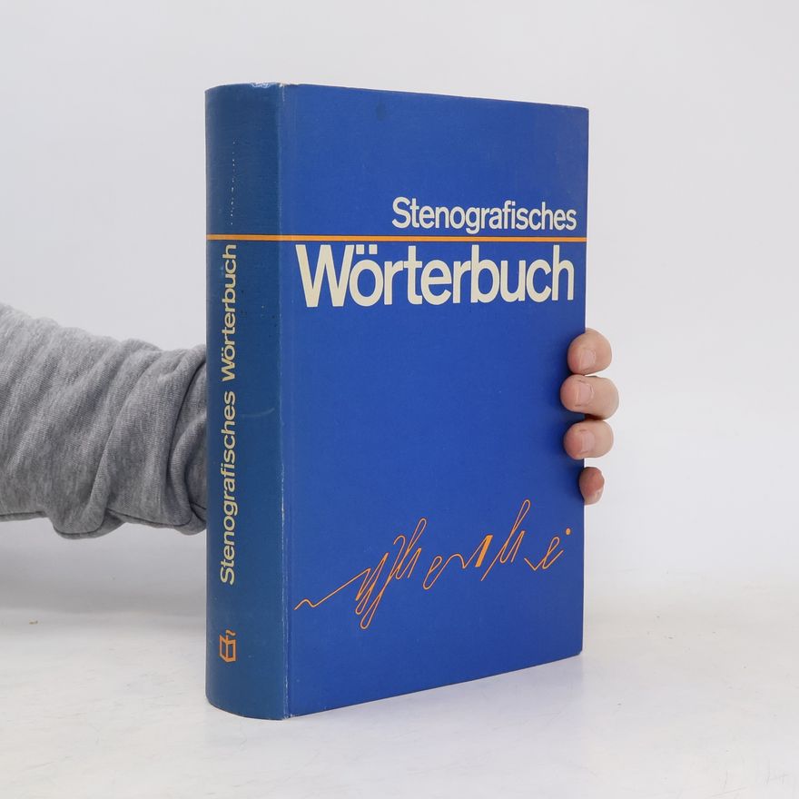 Hermann Walter Kaden Stenografisches Wörterbuch