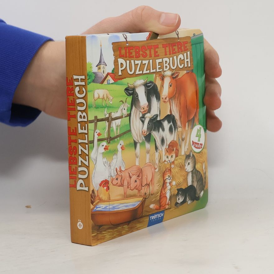 Trötsch Verlag GmbH & Co. KG Trötsch Puzzlebuch mit 4 Puzzle Liebste Tiere