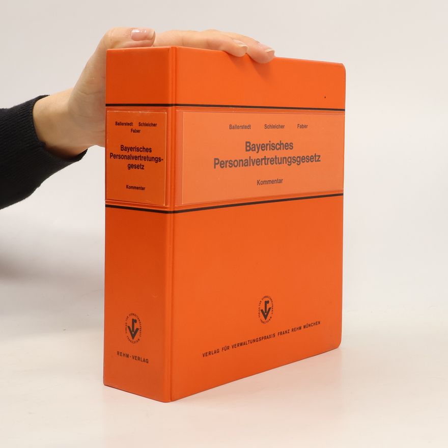 Various authors Bayerisches Personalvertretungsgesetz