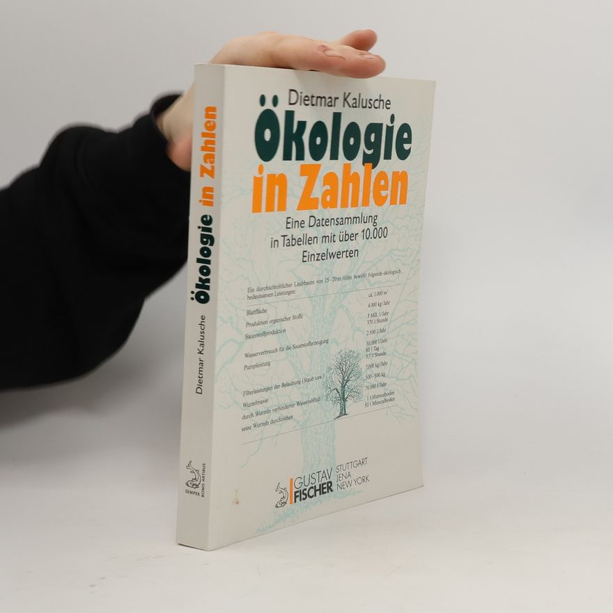 Dietmar Kalusche Ökologie in Zahlen