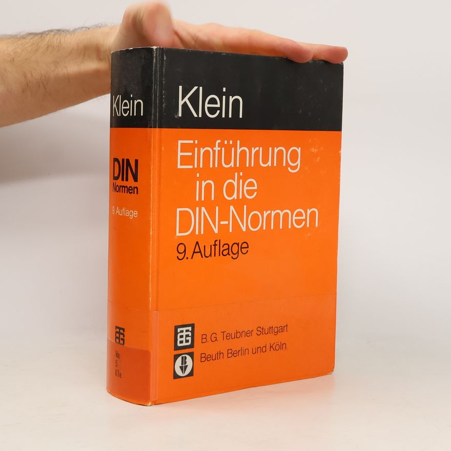 Klaus-Martin Klein Einführung in die DIN-Normen
