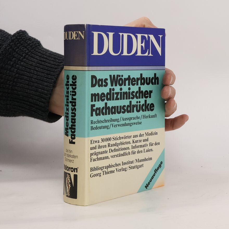 Karl-Heinz Ahlheim Duden Wörterbuch medizinischer Fachausdrücke