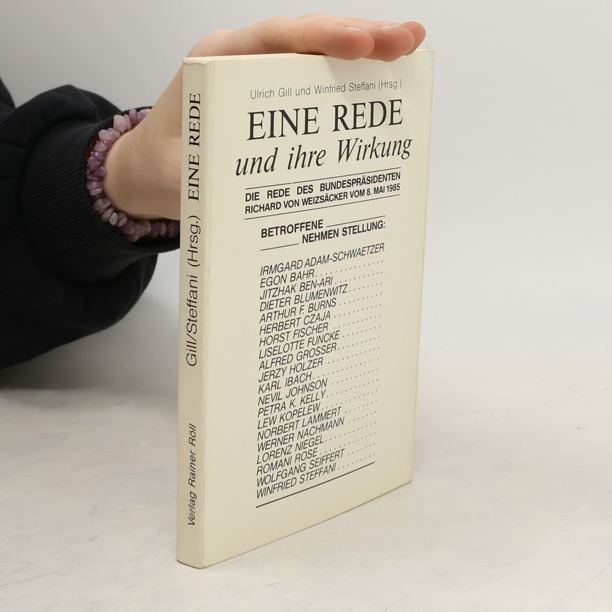 Werner Nachmann Eine Rede und ihre Wirkung