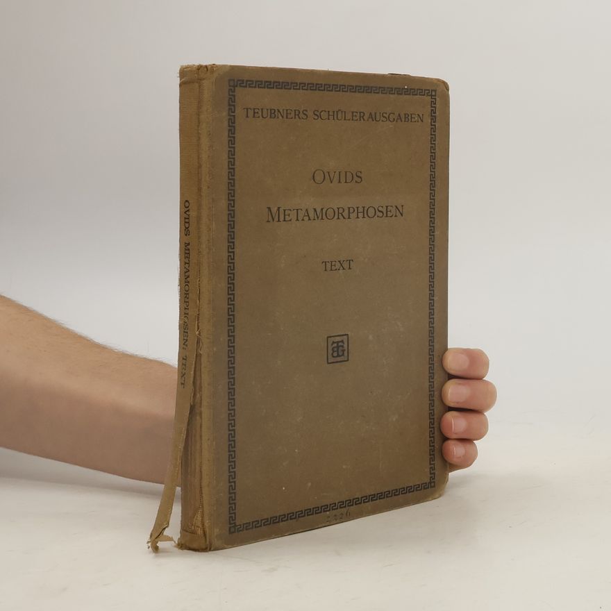Martin Fickelscherer Ovids Metamorphosen. Text