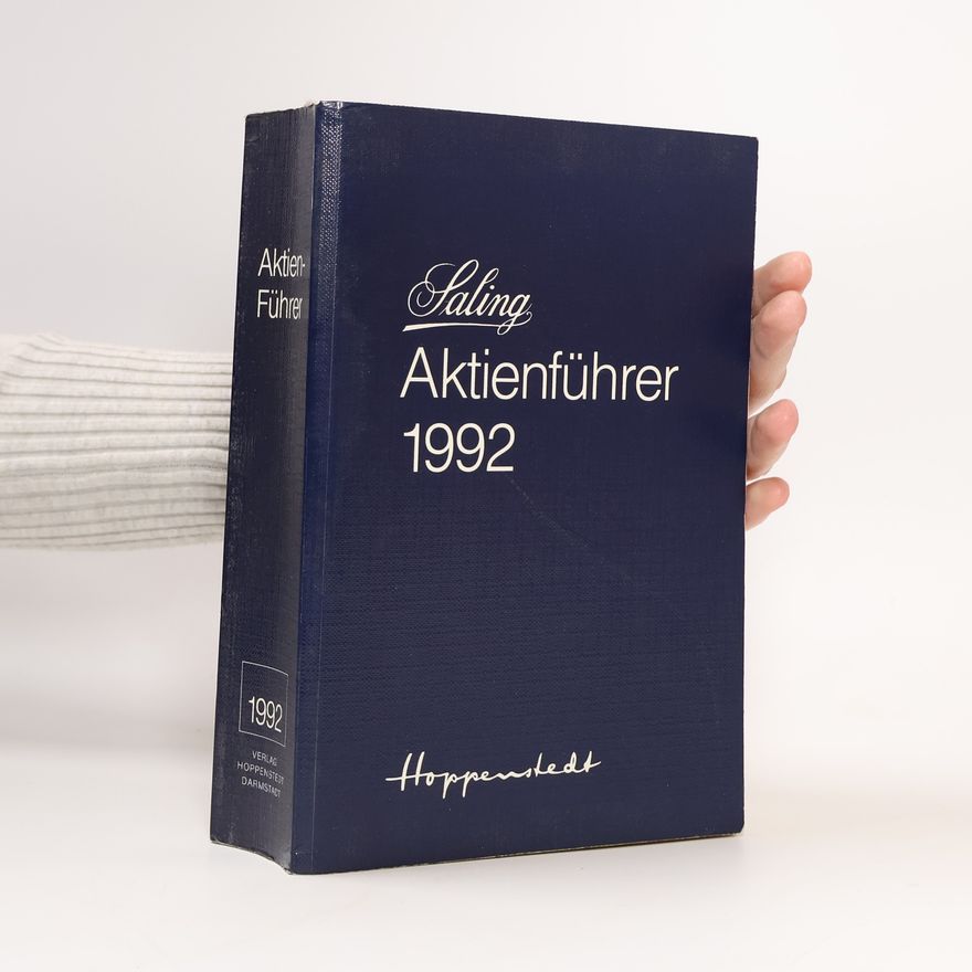 Autorenkollektiv Saling Aktienführer 1992