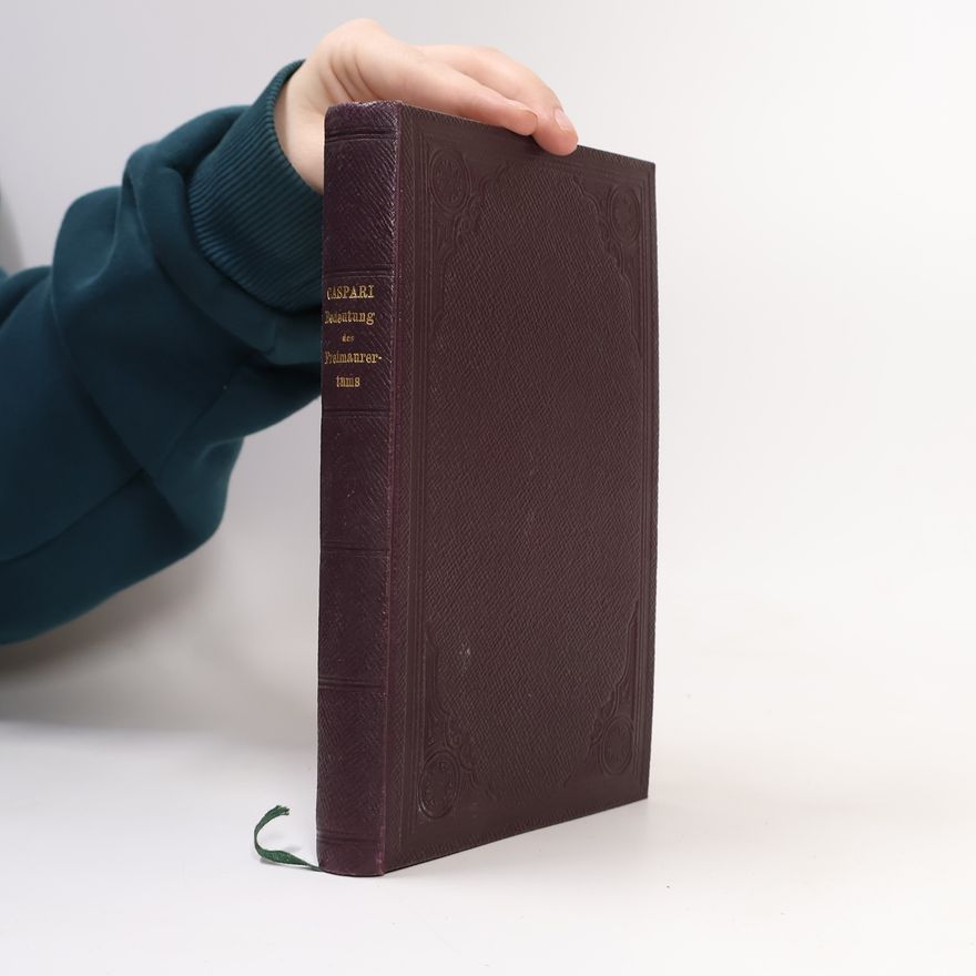 Otto Caspari Die Bedeutung des Freimaurertums