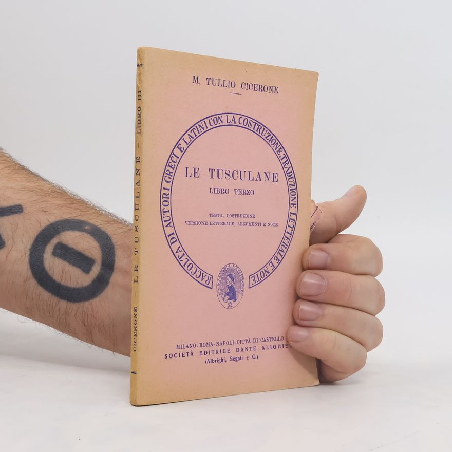 Marco Tullio Cicerone Le tusculane