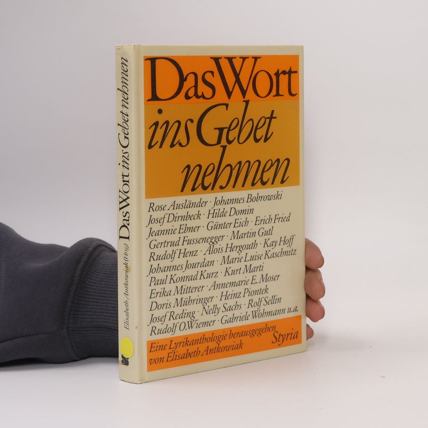 Johannes Jourdan Das Wort ins Gebet nehmen