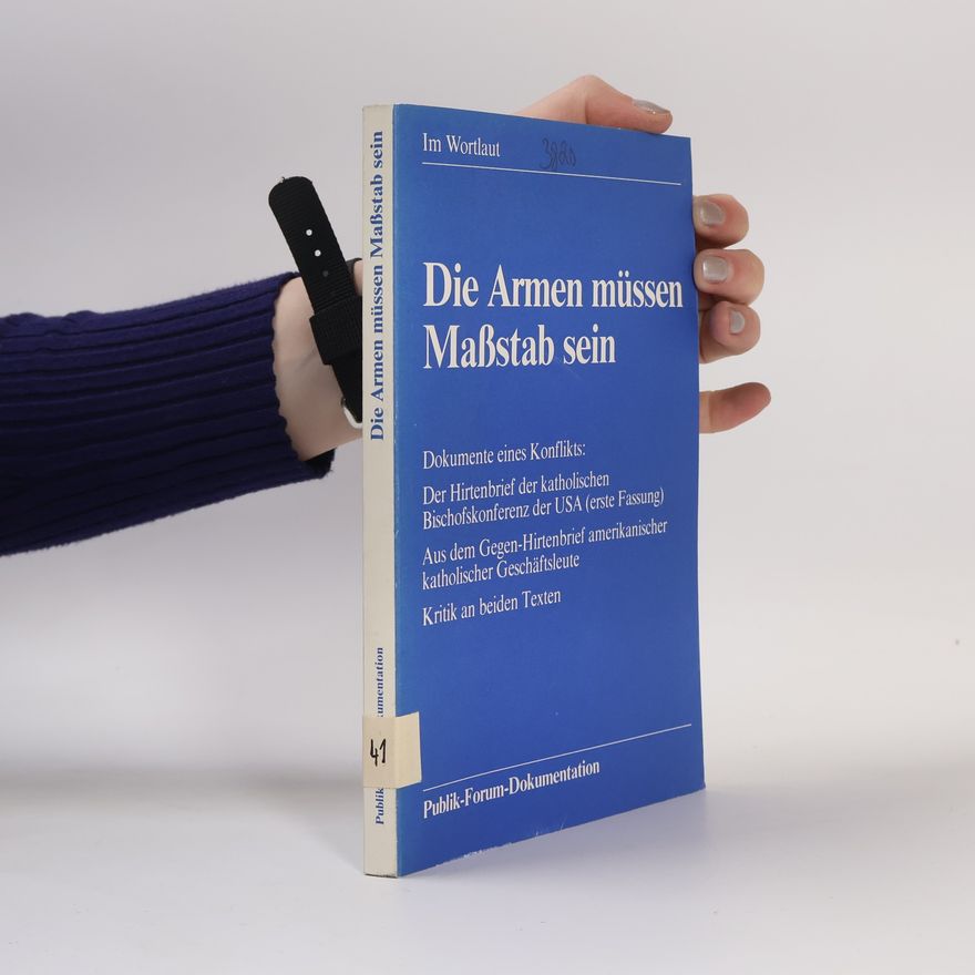 Harald Pawlowski Die Armen müssen Maßstab sein