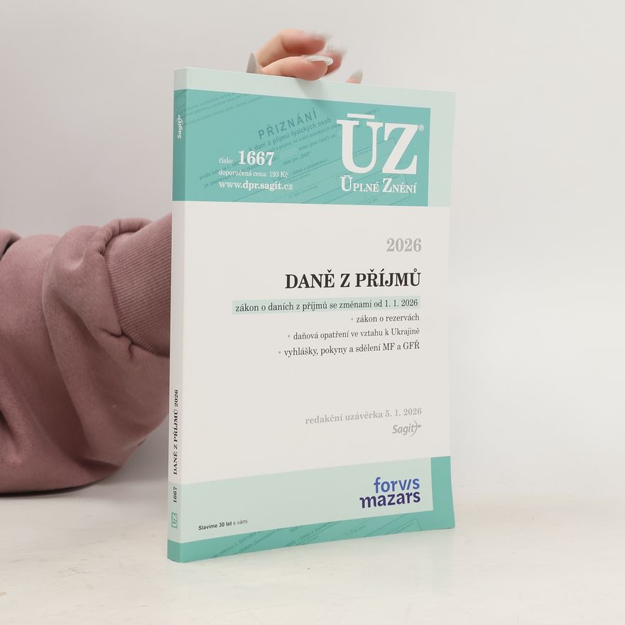 Various authors Daně z příjmů 2026