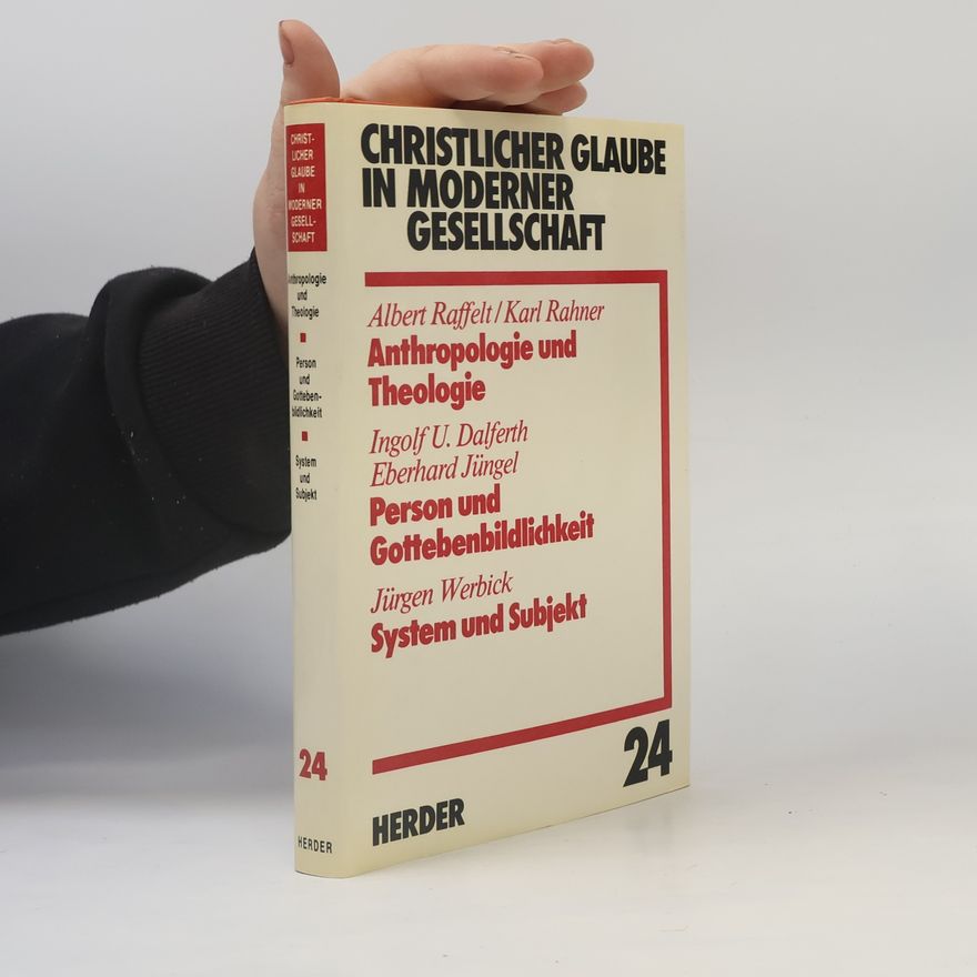Eberhard Jüngel Anthropologie und Theologie