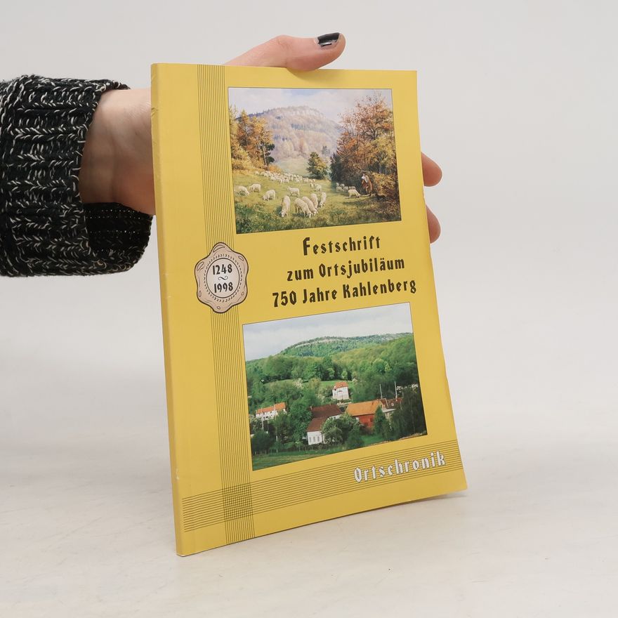 Various authors Festschrift zum Ortsjubiläum 750 Jahre Kahlenberg
