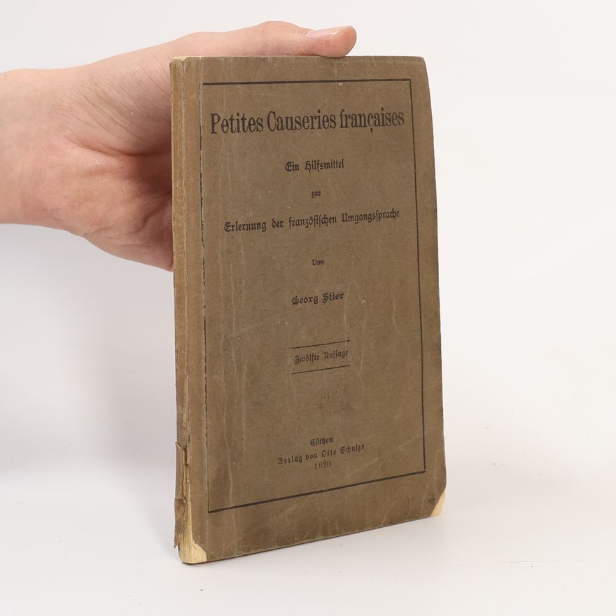 Georg Stier Petites Causeries françaises