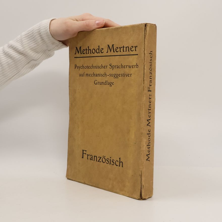 Rudolf Ziegler Methode Mertner. Französisch