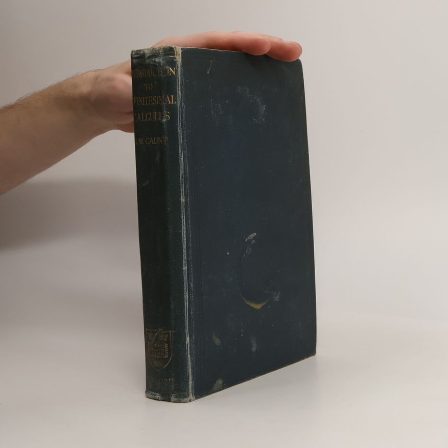 G.W. Caunt  Infinitesimal calculus