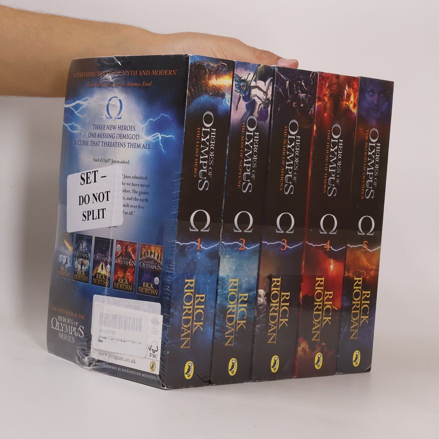Rick Riordan Heroes of Olympus 1 - 5