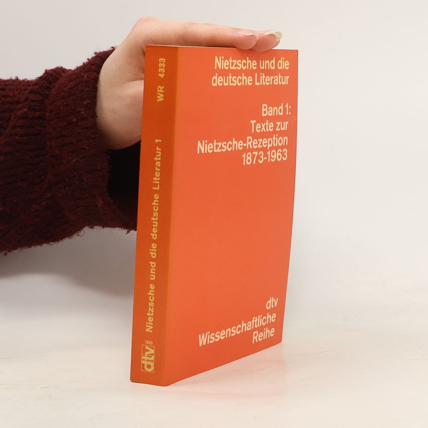 Various authors Nietzsche und die deutsche Literatur