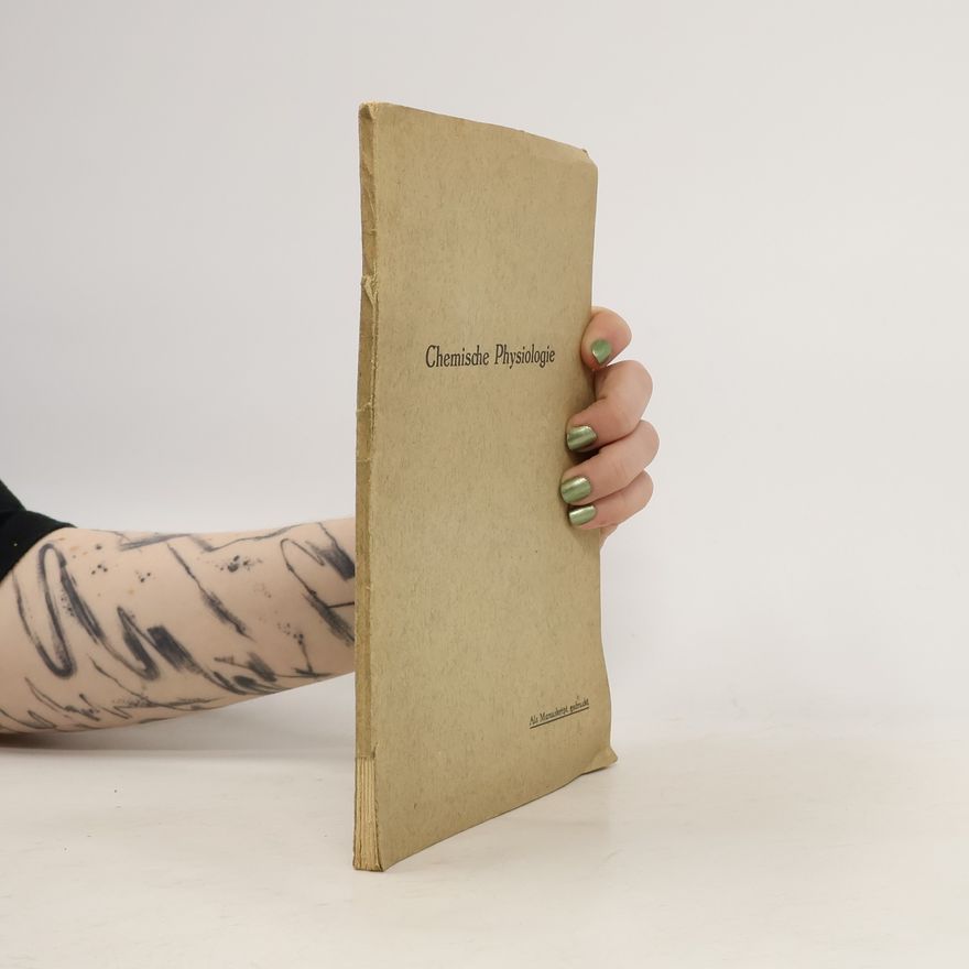 Autorenkollektiv Chemische Physiologie