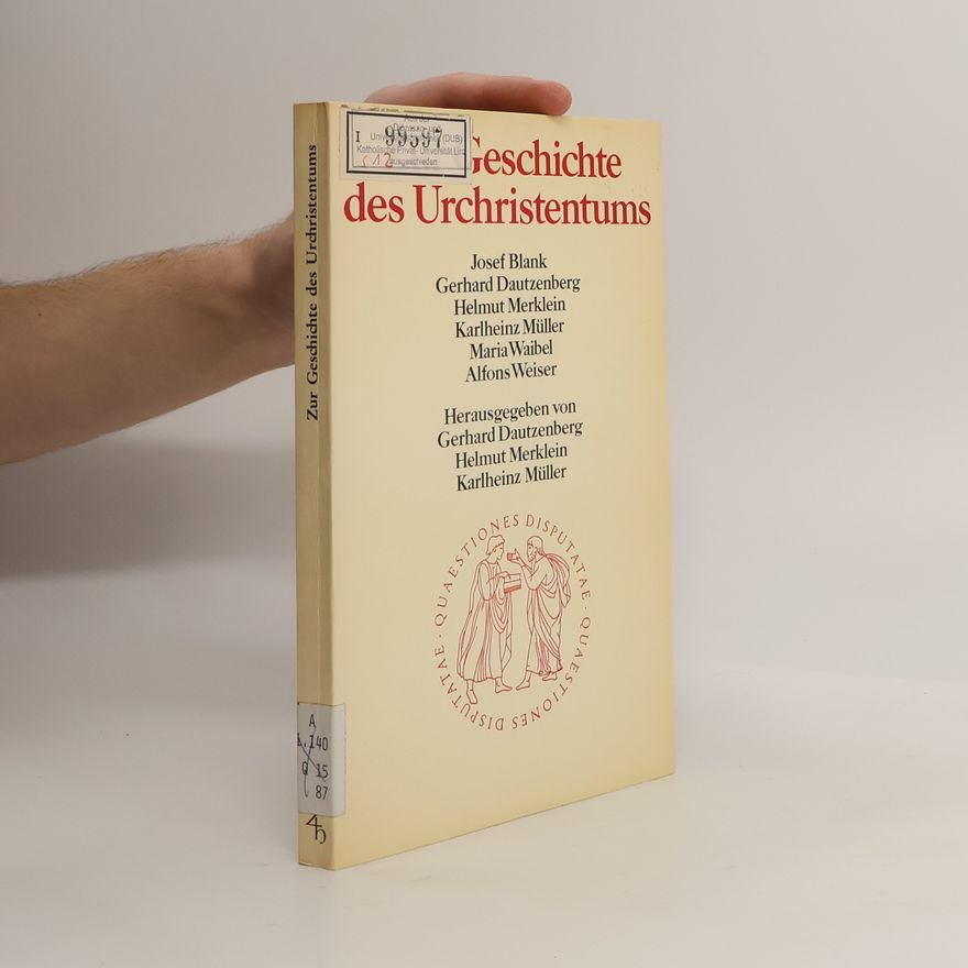 Collectif d'auteurs Zur Geschichte des Urchristentums