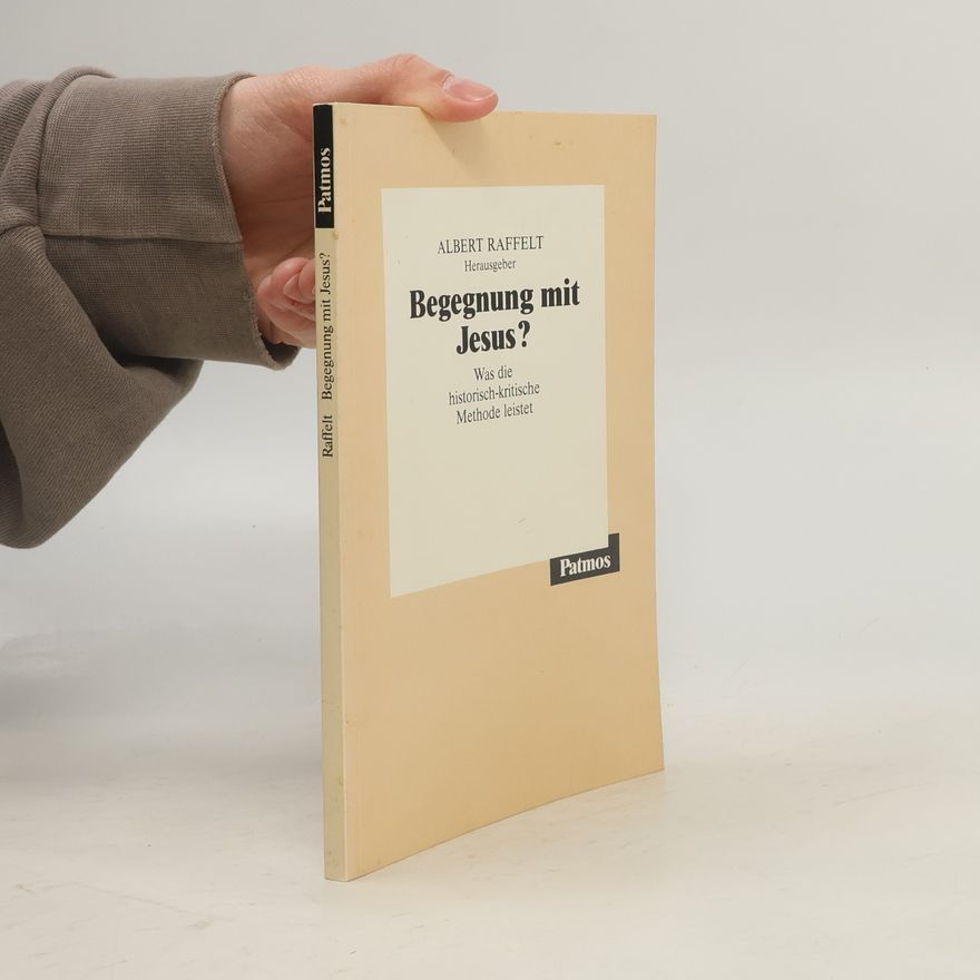 Erich Grässer Freiburger Akademieschriften: Begegnung mit Jesus?