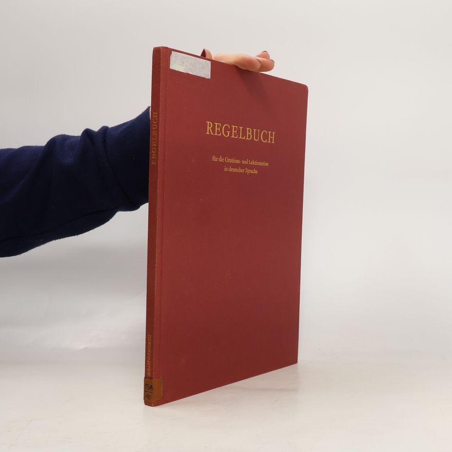 Fritz Schieri Regelbuch für die Orations- und Lektionstöne in deutscher Sprache