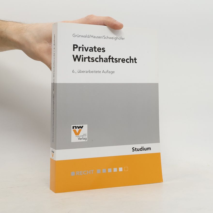 Alfons Grünwald Privates Wirtschaftsrecht