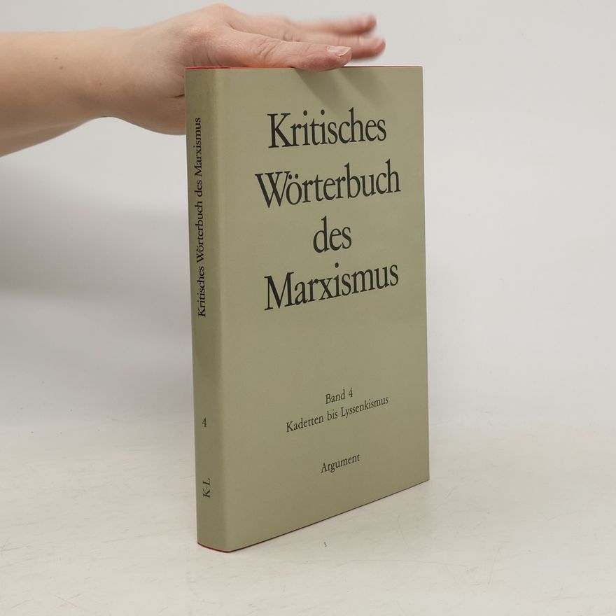 Georges Labica Kritisches Wörterbuch des Marxismus