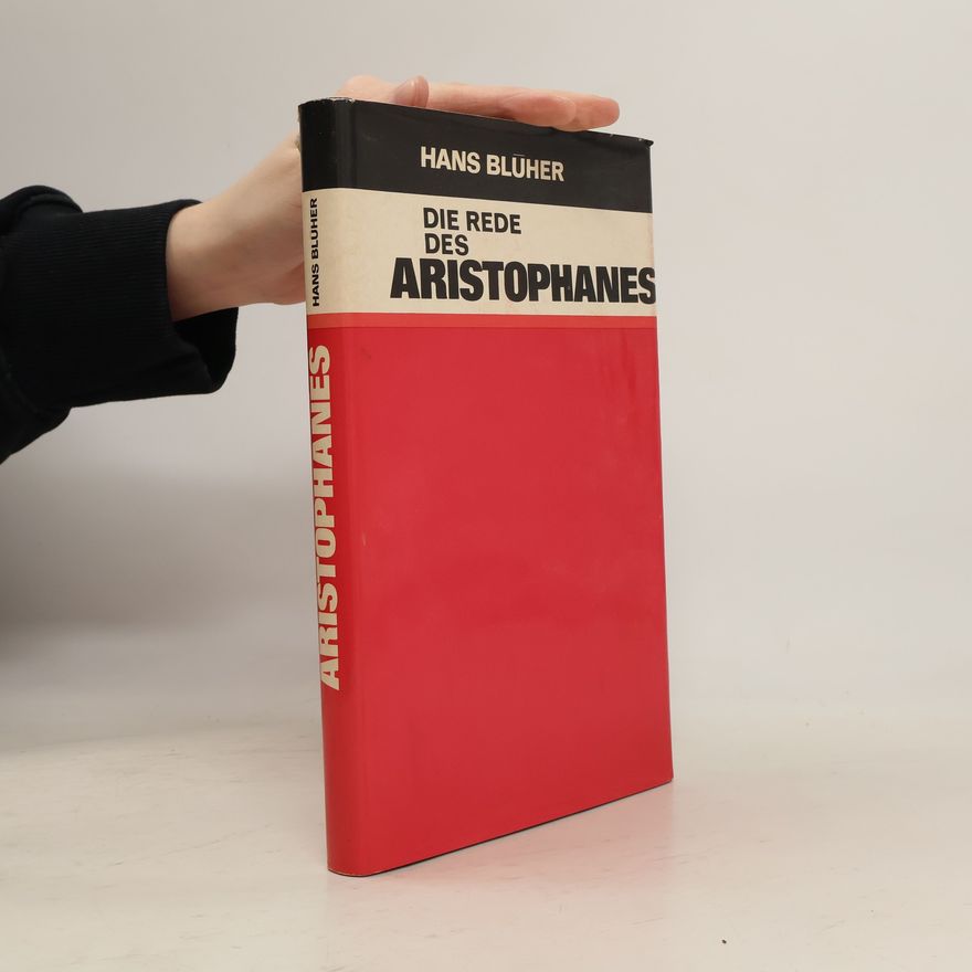 Hans Blüher Die Rede des Aristophanes