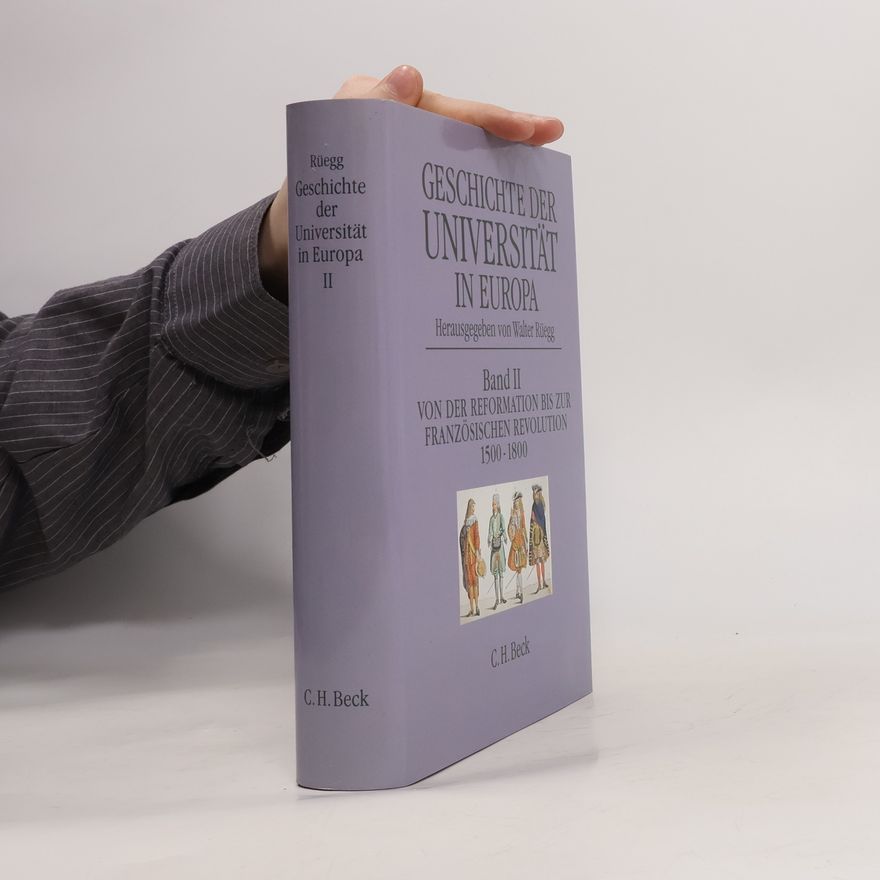 Walter Rüegg Geschichte der Universität in Europa II.