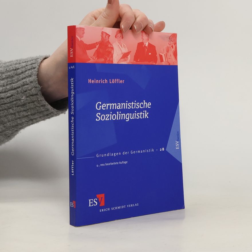 Heinrich Löffler Germanistische Soziolinguistik