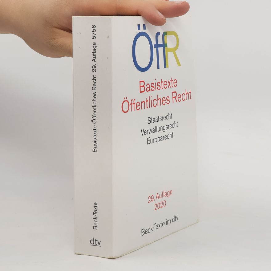 Autorenkollektiv Basistexte Öffentliches Recht