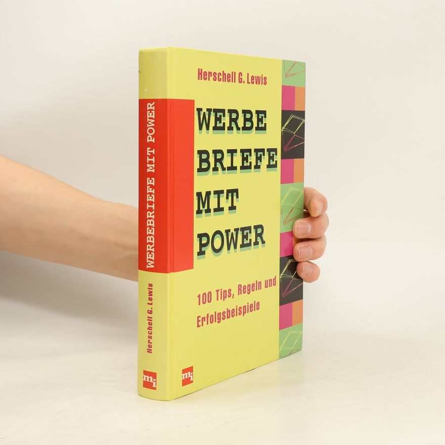 Herschell Gordon Lewis Werbebriefe mit Power