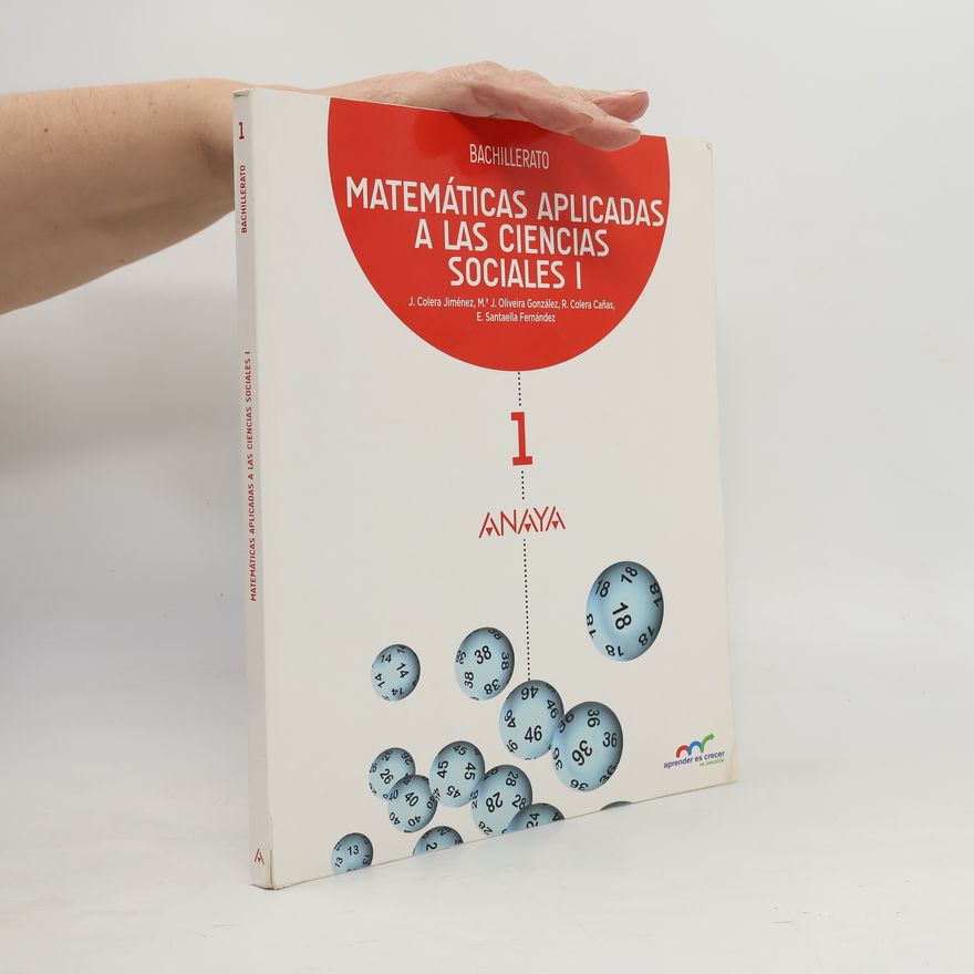 José Colera Matemáticas aplicadas a las ciencias sociales I.