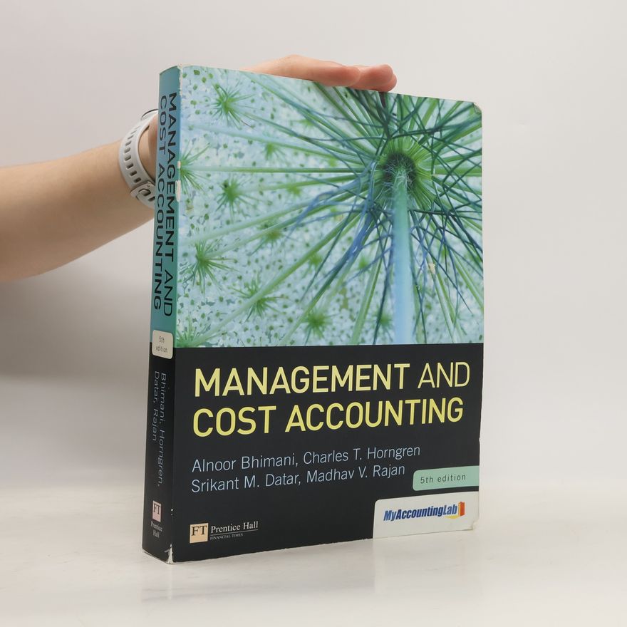 Madhav V. Rajan Management and Cost Accounting - 5th Edition