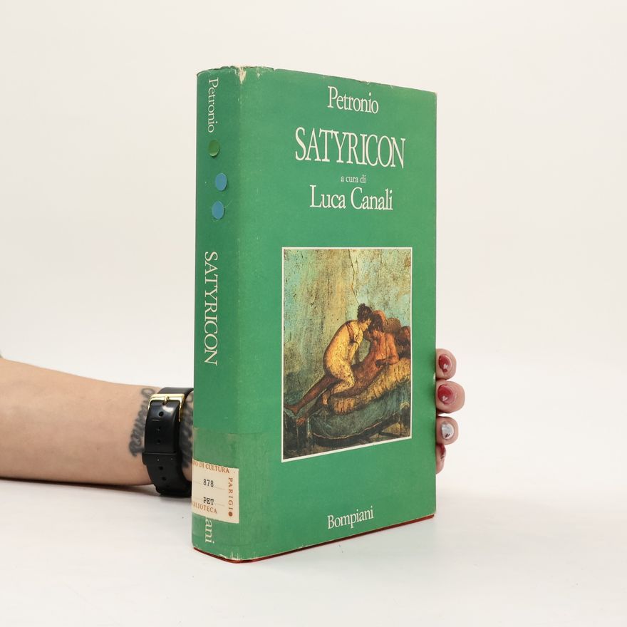 Cayo Petronio Árbitro Saggistica: Satyricon