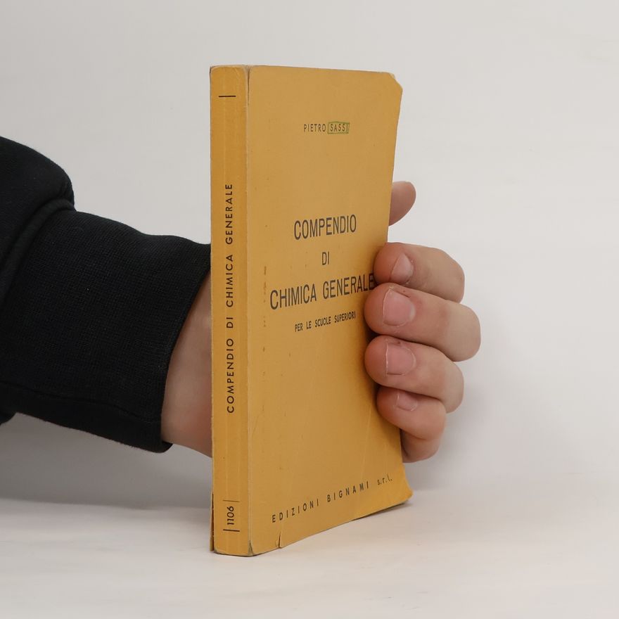 Pietro Sassi Compendio di Chimica Generale