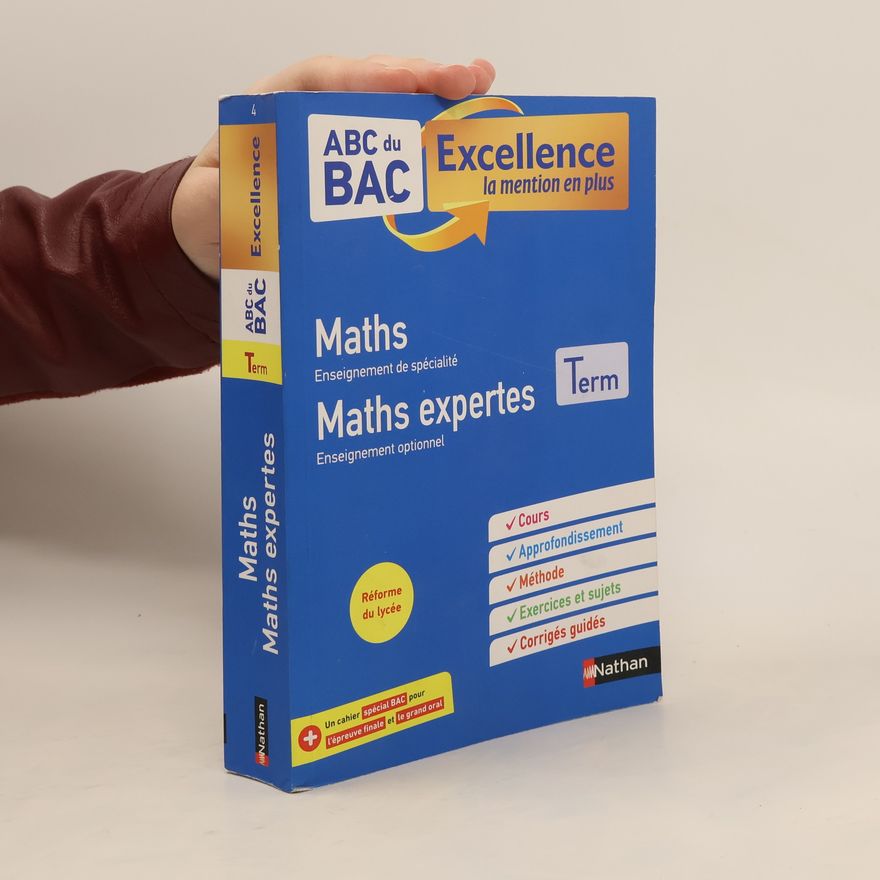 Gérard Chassard ABC BAC Excellence Maths&Maths Expertes Terminale