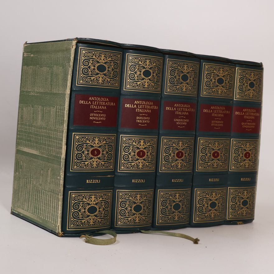 Maurizio Vitale Antologia della letteratura italiana 1-5