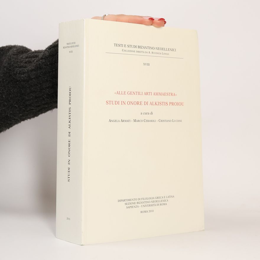Autorenkollektiv Studi in onore di Alkistis Proiou