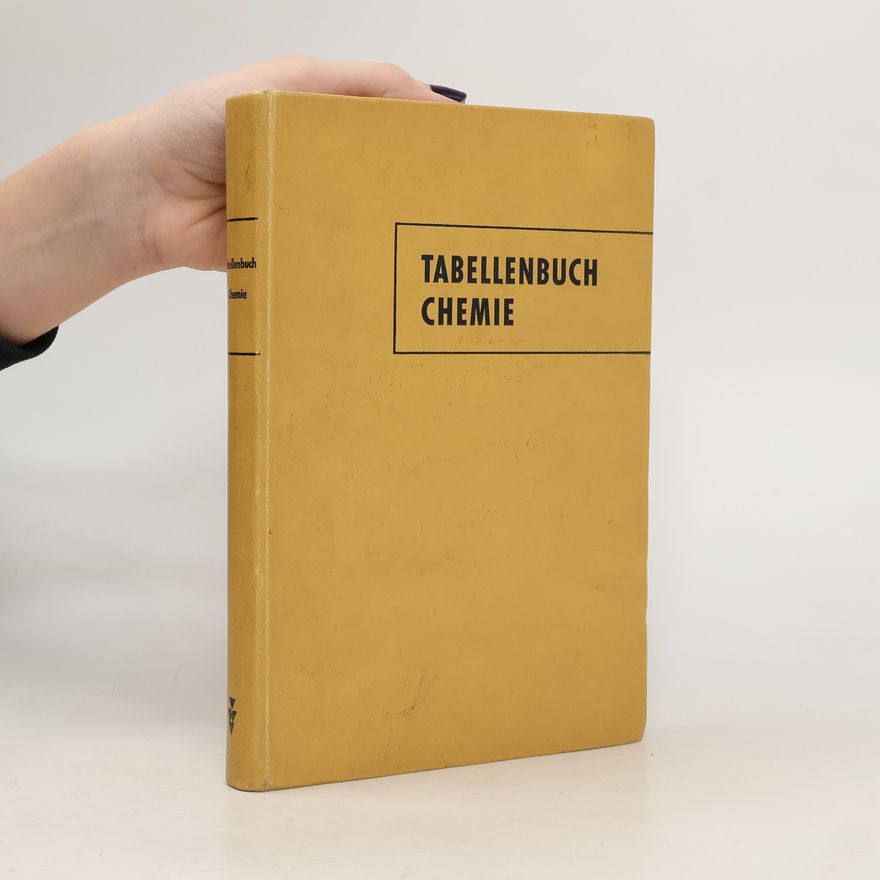 Rolf Kaltofen Tabellenbuch Chemie