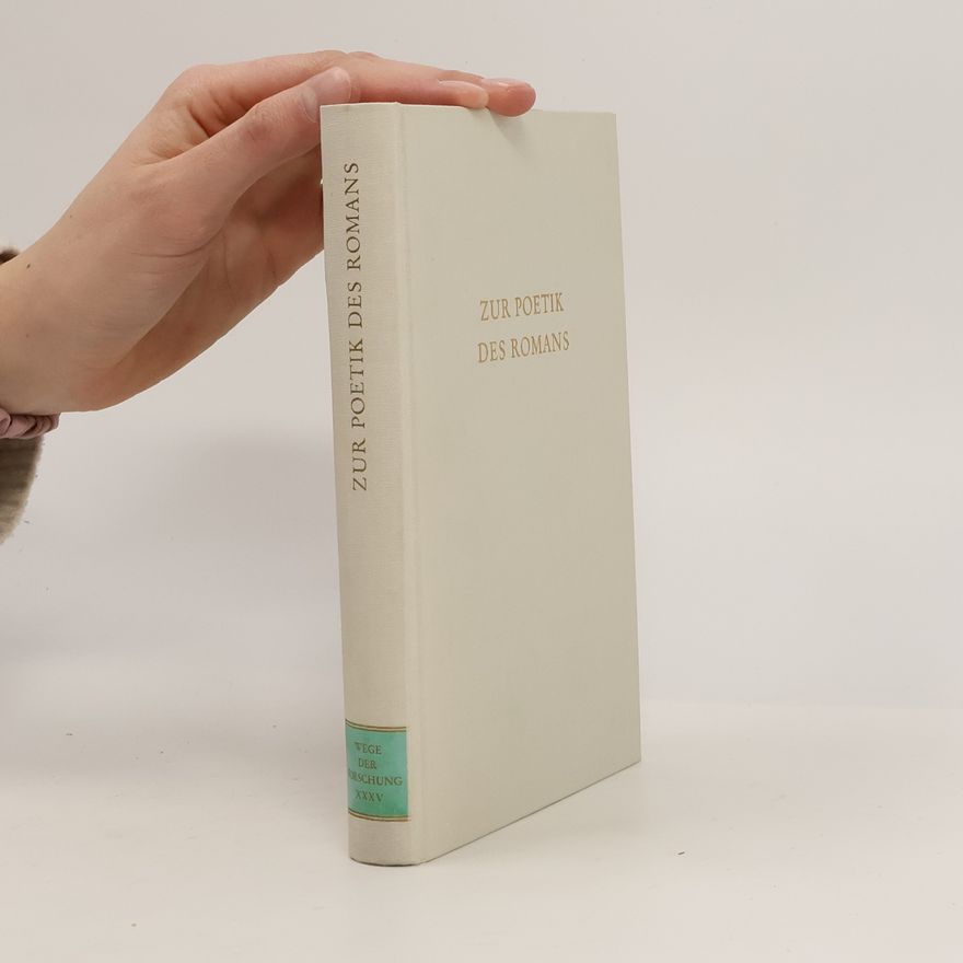 Volker Klotz Zur Poetik des Romans