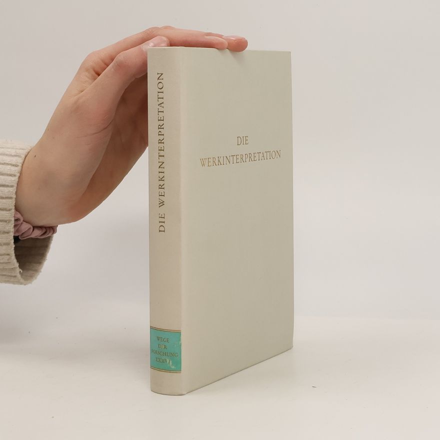 Various authors Die Werkinterpretation