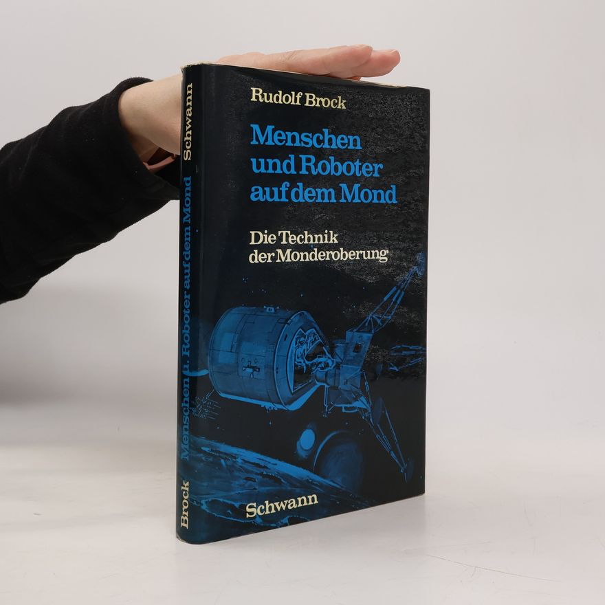 Peter Brock Menschen und Roboter auf dem Mond