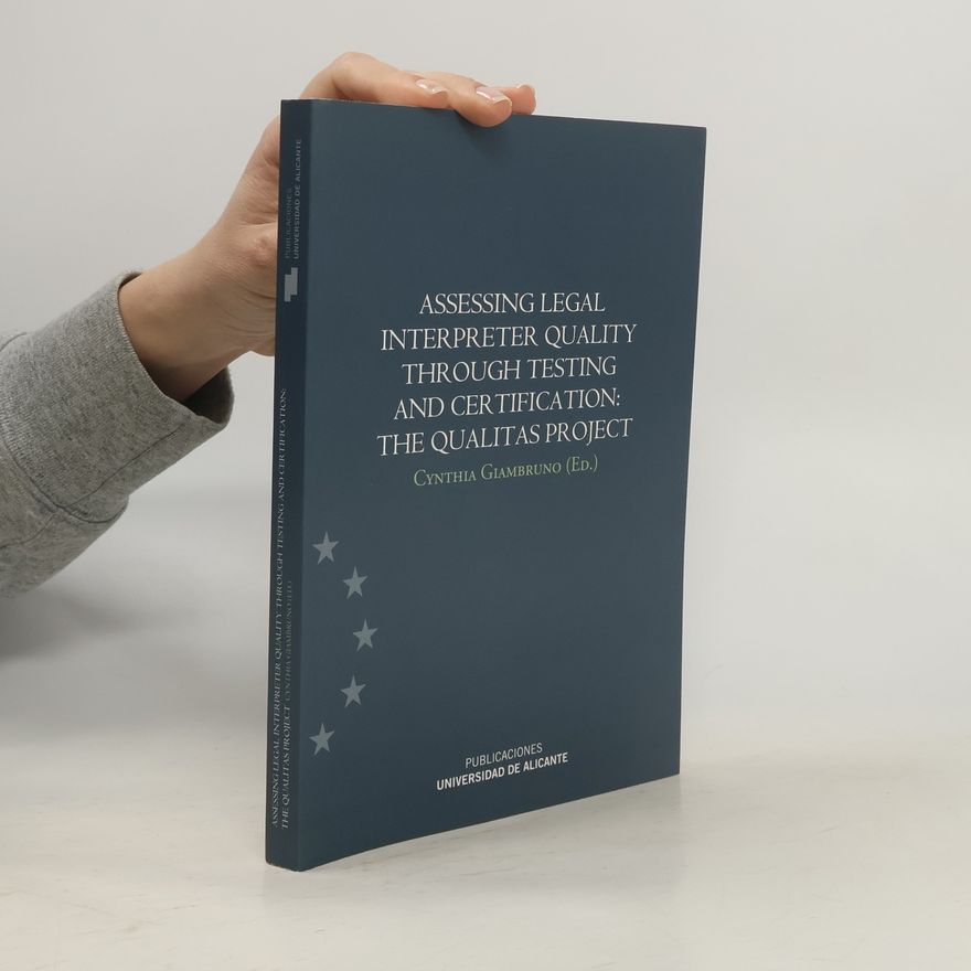 Cynthia Giambruno Assessing Legal Interpreter Quality Through Testing And Certification