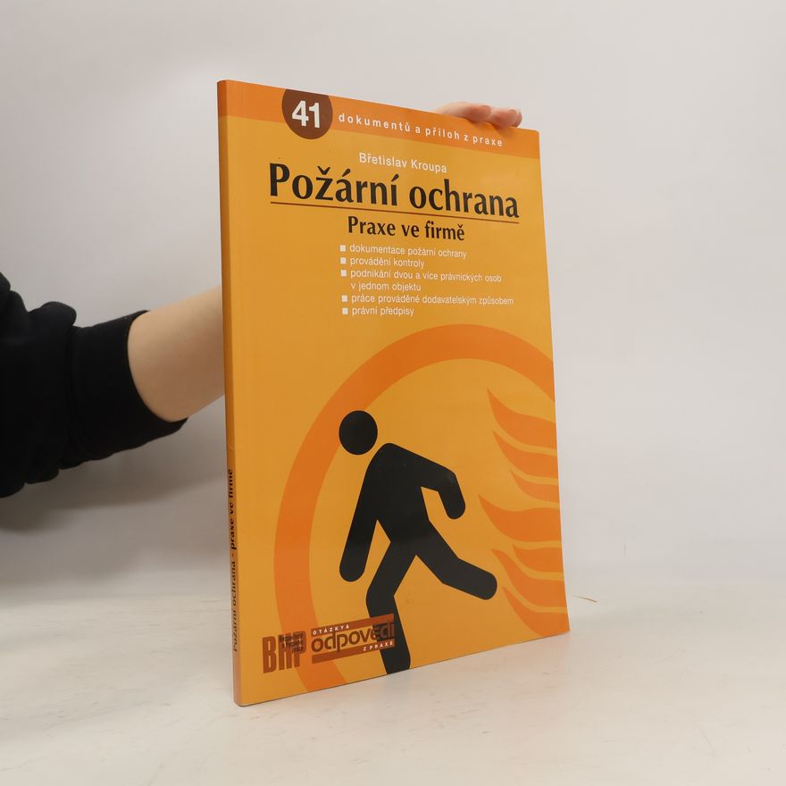 Břetislav Kroupa Požární ochrana