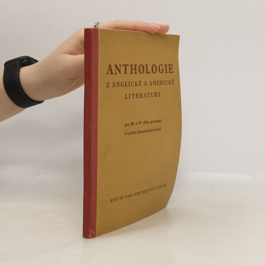 Kolektiv autorů Antologie z anglické a americké literatury