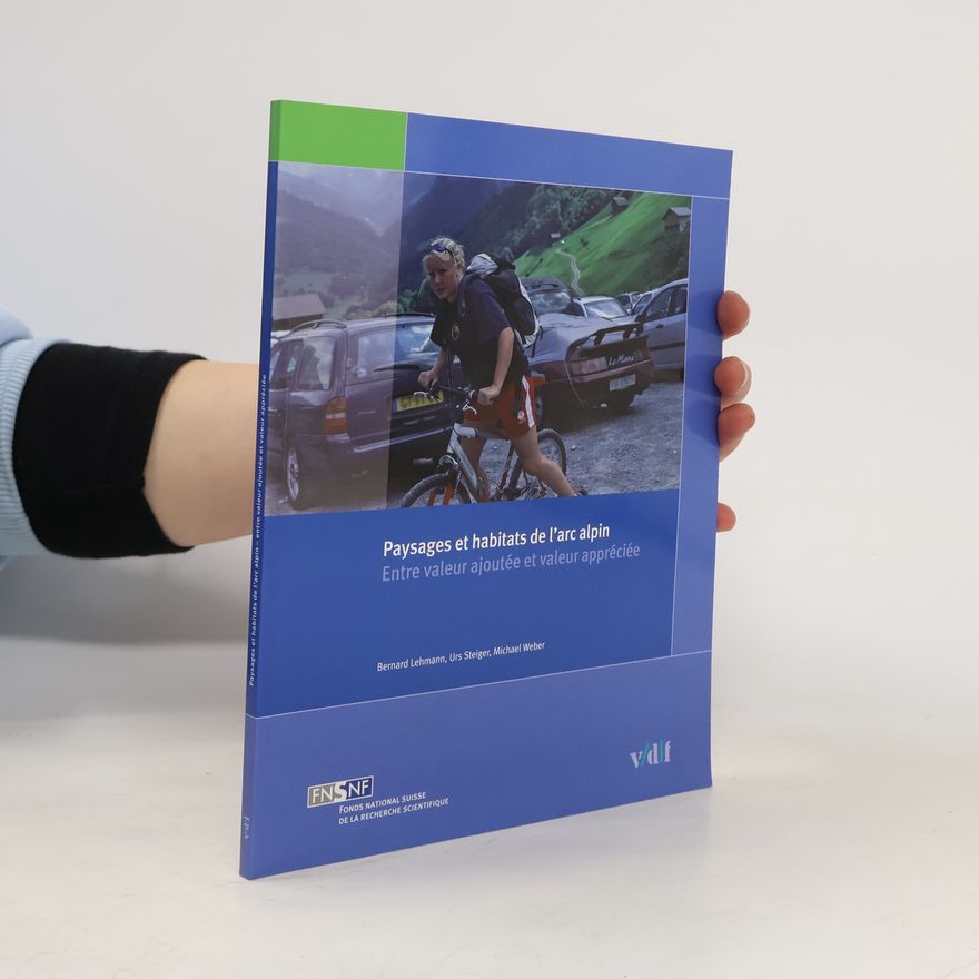 Urs Steiger Programme national de recherche 48: Paysages et habitats de l'arc alpin